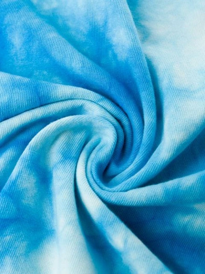 Shop Aries Tie Dye Print T-shirt In Blue