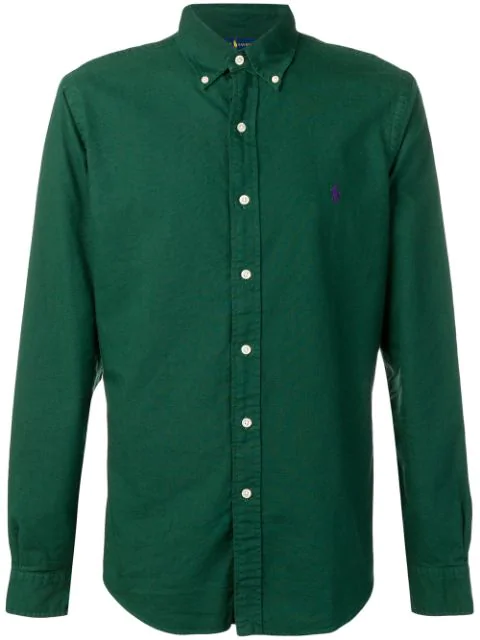 emerald green ralph lauren polo shirt