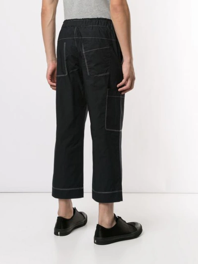 Shop 3.1 Phillip Lim / フィリップ リム Cropped-hose Mit Ziernähten In Black