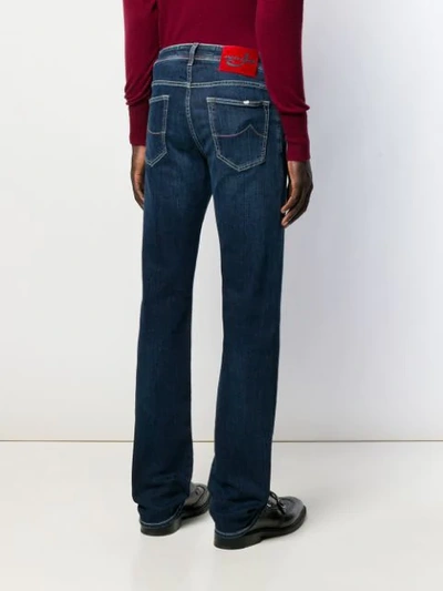 JACOB COHEN J620 STRAIGHT-LEG JEANS - 蓝色