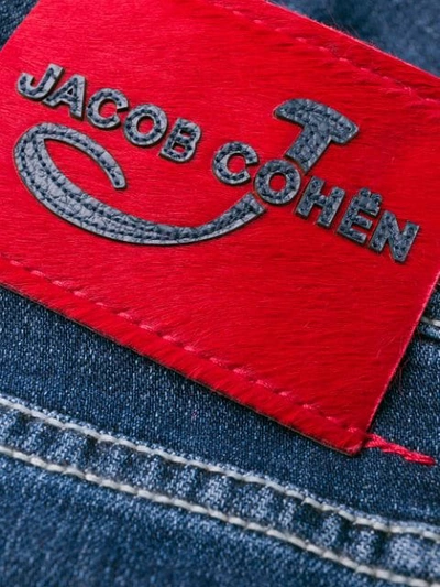 Shop Jacob Cohen J620 Straight-leg Jeans In Blue