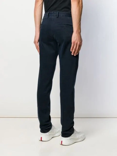 Corneliani Straight-leg Trousers In Blue