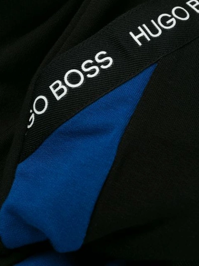 Shop Hugo Boss Jogginghose Mit Logo-streifen In Black