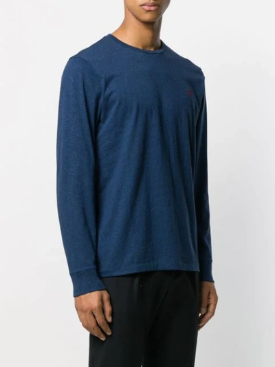 Polo Ralph Lauren Logo Sweatshirt In Blue