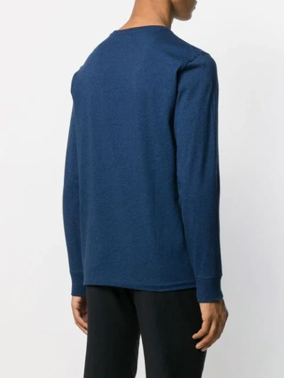Polo Ralph Lauren Logo Sweatshirt In Blue