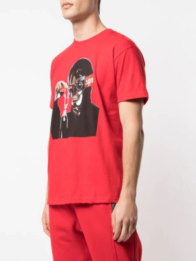 Shop Supreme Logo Graphic T-shirt In Red