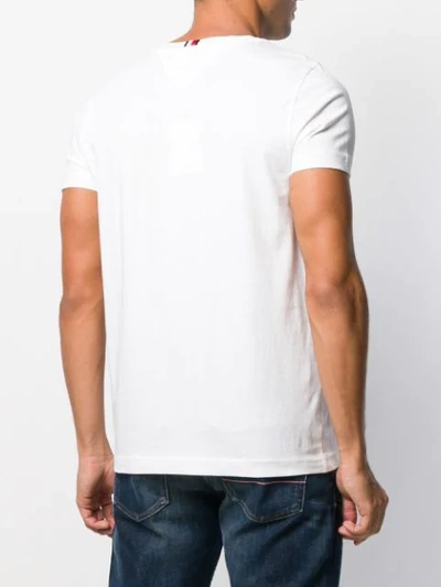 Shop Tommy Hilfiger Printed T-shirt In White