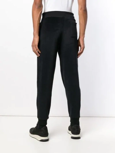 Shop Polo Ralph Lauren Logo Track Pants - Black