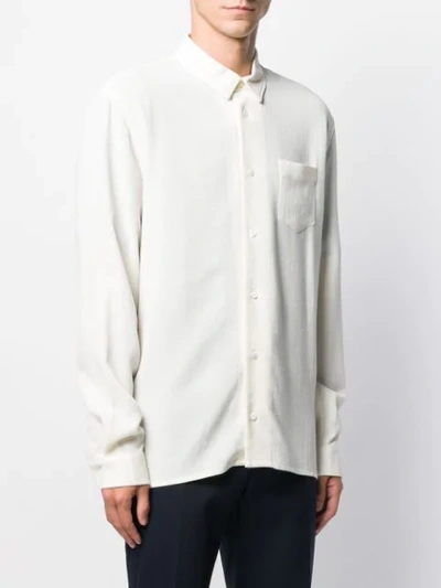 Séfr Hampus Plain Shirt In White