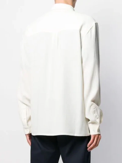 Séfr Hampus Plain Shirt In White