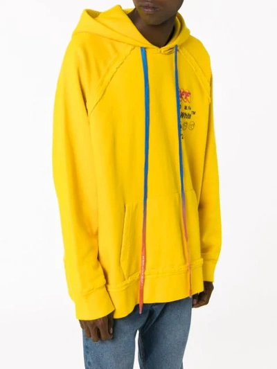 Shop Off-white Industrial Y013 Hoodie In Yellow