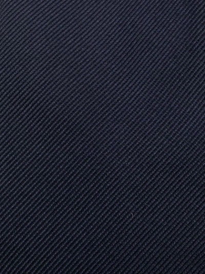 Shop Giorgio Armani Solid Tie In Blue