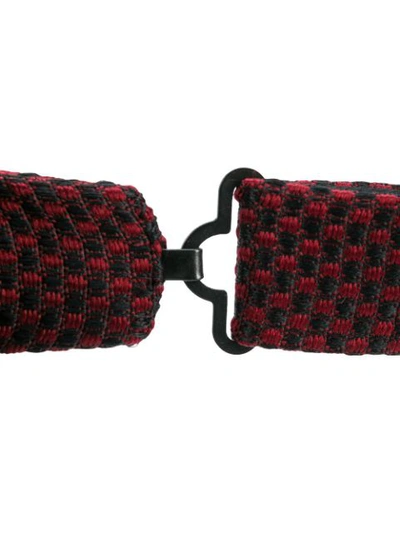 Shop Tom Ford Patterned Bow Tie In Red