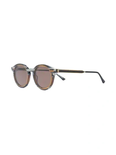 Shop Thierry Lasry Round Sunglasses In Grey
