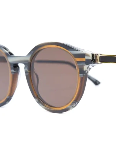 Shop Thierry Lasry Round Sunglasses In Grey