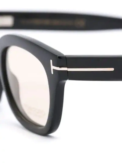 Shop Tom Ford 'tom N5' Glasses In Black