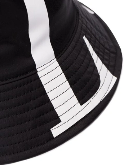 Shop Valentino Garavani Vltn Print Bucket Hat In Black