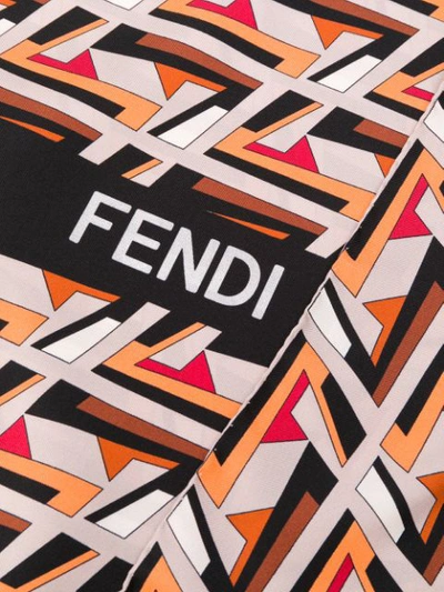 FENDI FENDI SILK - MAN - SILK 90X90 - 橘色