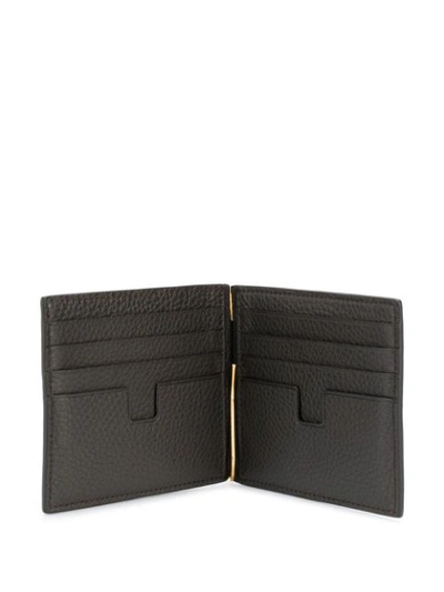 Shop Tom Ford Billfold Card Holder In Brown