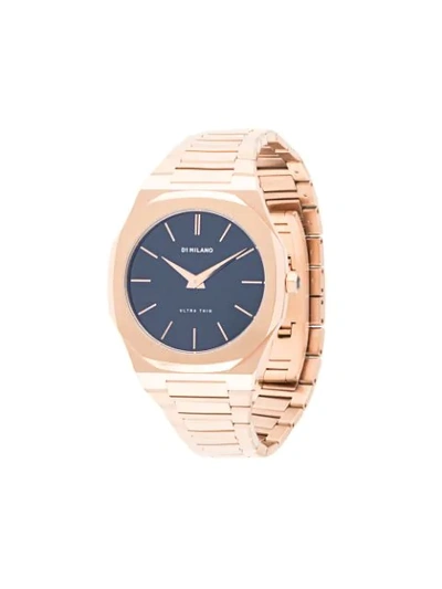 Shop D1 Milano Ultra Thin 40mm In Rose Gold