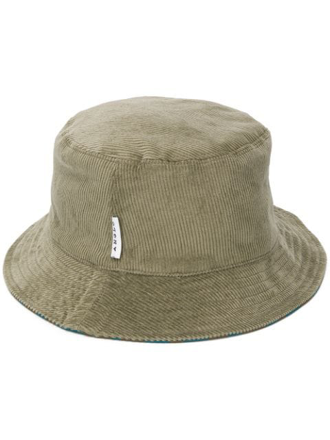 olive green bucket hat