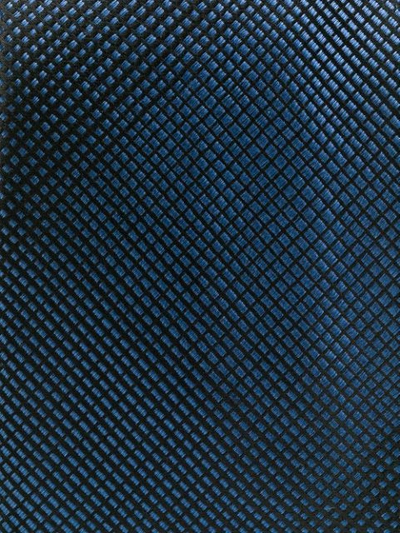 Shop Tom Ford Gradient Patterned Tie In Blue