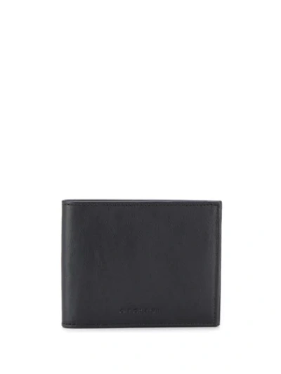 Shop Orciani Foldover Top Wallet In Black