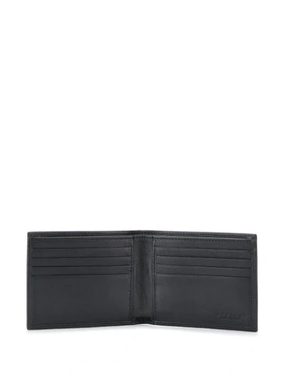 Shop Orciani Foldover Top Wallet In Black