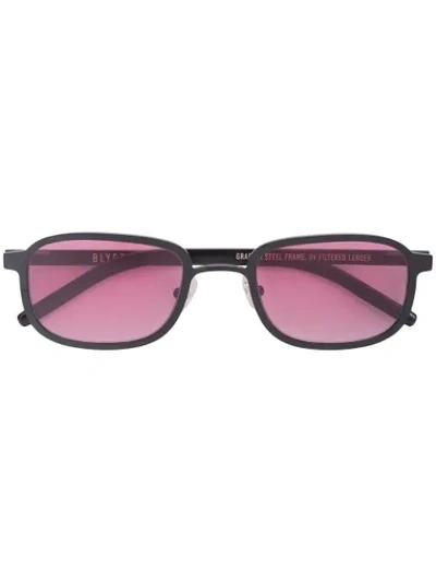 Shop Blyszak Square Sunglasses - Black