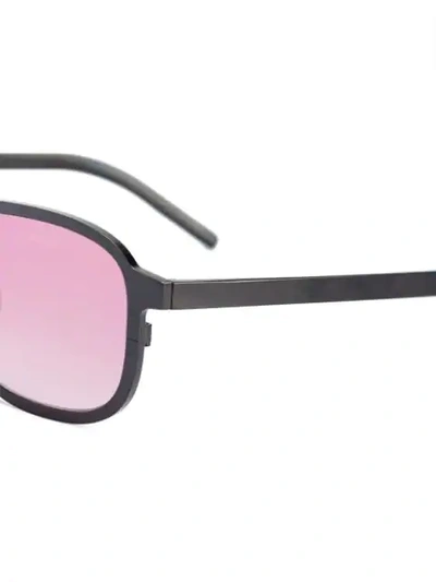Shop Blyszak Square Sunglasses - Black
