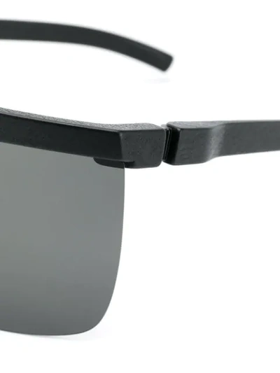 Shop Mykita Trust Sunglasses In Black