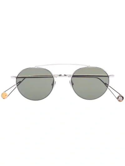 Shop Ahlem Bastille Double-bridge Sunglasses In Metallic