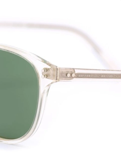 Shop Oliver Peoples 'fairmont' Sunglasses In Neutrals