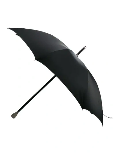Shop Dolce & Gabbana Eagle Head Umbrella In Black