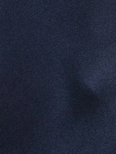 Kiton Silk Neck Tie In Blue