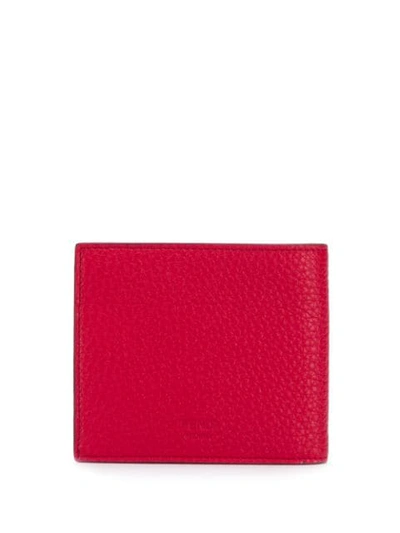 Shop Fendi Bag Bugs Eye Wallet In Red