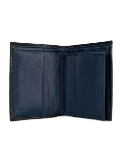 Shop Ferragamo Gancio Bifold Wallet In Black