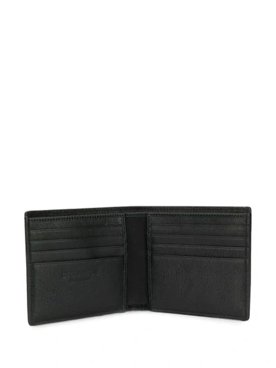 Shop Dsquared2 Logo Print Wallet In Black