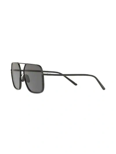 Shop Dolce & Gabbana Square Tinted Sunglasses In Schwarz