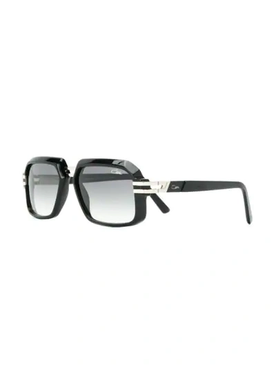 Shop Cazal Oversized Frame Sunglasses In Black