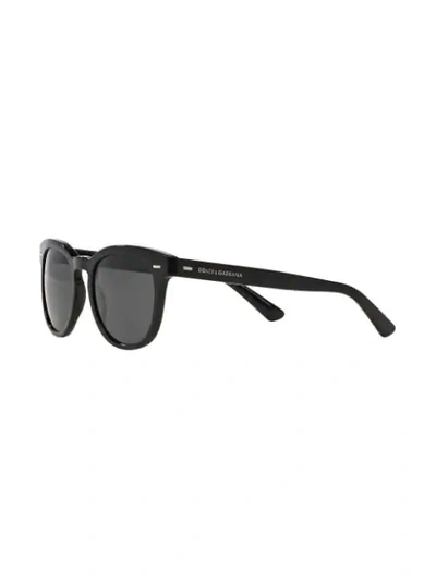 Shop Dolce & Gabbana Square Sunglasses In Black