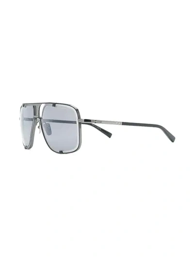 Shop Dita Eyewear Mach Five Sunglasses In Black