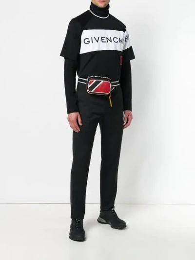 Shop Givenchy Mc3 Belt Bag In Black
