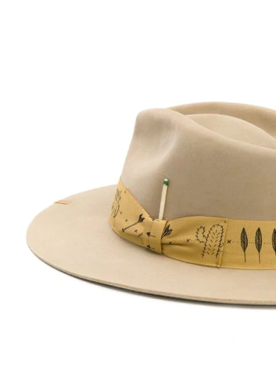 Shop Nick Fouquet Ocala Hat In Neutrals