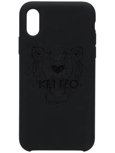 Shop Kenzo Iphone X-hülle Mit Print In Black