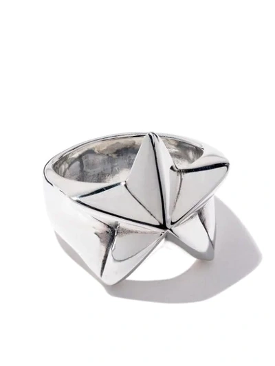 Shop The Great Frog Star Tucker Ring In Silver