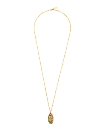 Nialaya Jewelry Our Lady Of Guadalupe Pendant Necklace In Gold