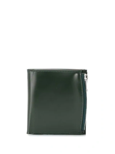 Shop Maison Margiela Bi-fold Wallet In T7160 Green Gables