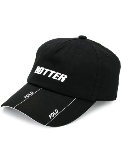 Shop Botter Baseballkappe Mit Logo-stickerei In Black