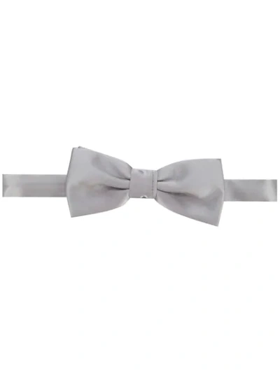 Z Zegna Classic Bow Tie In Grau